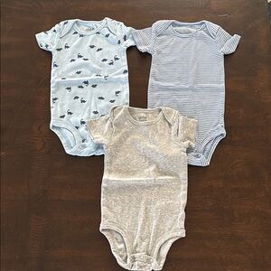 Child of Mine Blue Bodysuit Set